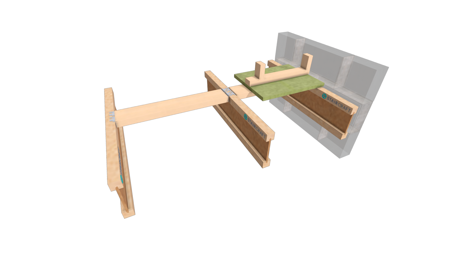 Product: i29 - Buttress Wall Noggs - Perpendicular